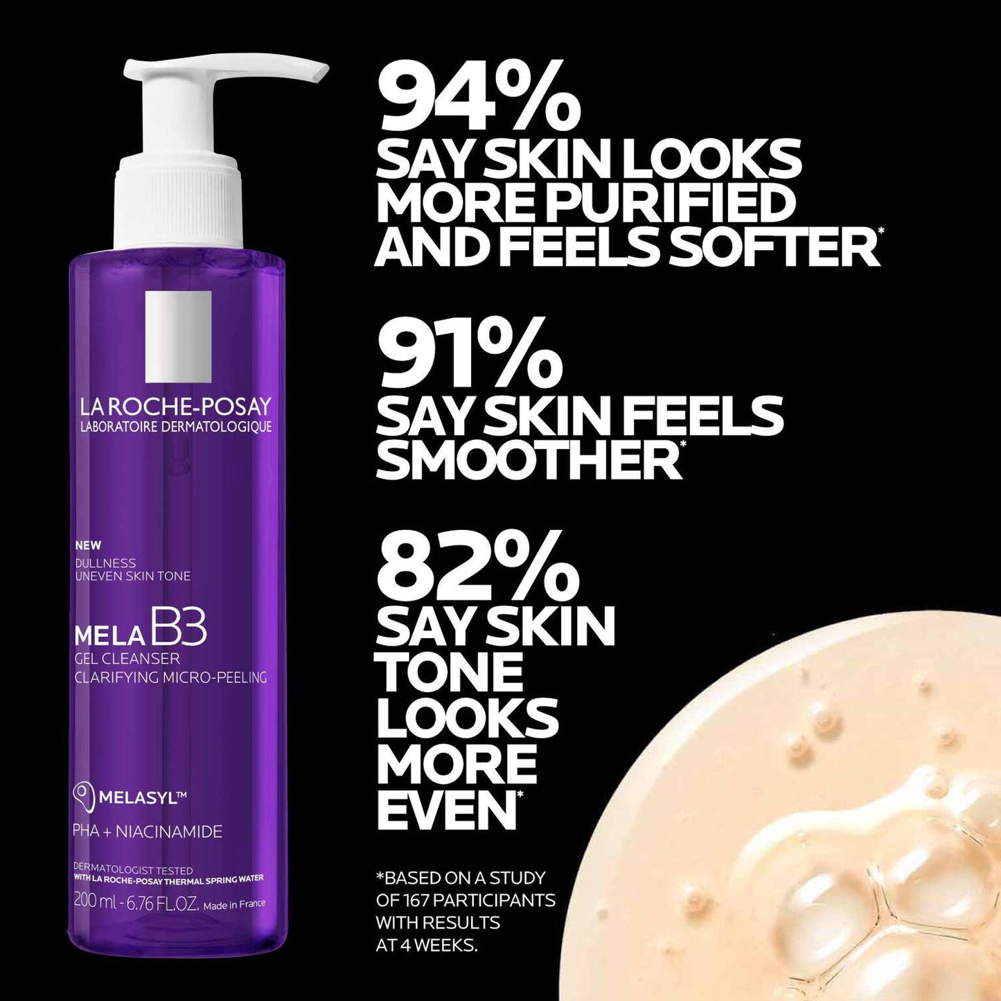 mela-b3-facial-gel-cleanser-with-melasyltm-niacinamide-i4 LaRochePosay-Product-MelaB3-MelaB3Cleanser-200ml-03337875890069-Efficacy-REV2_1500x1500.jpg
