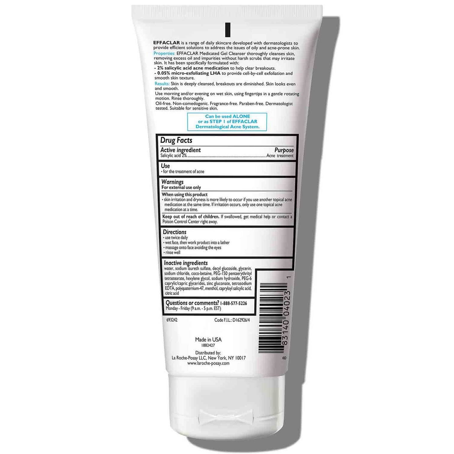 effaclar-medicated-acne-face-wash-e7 effaclar-salicylic-acid-acne-face-wash-883140040231-3.jpg